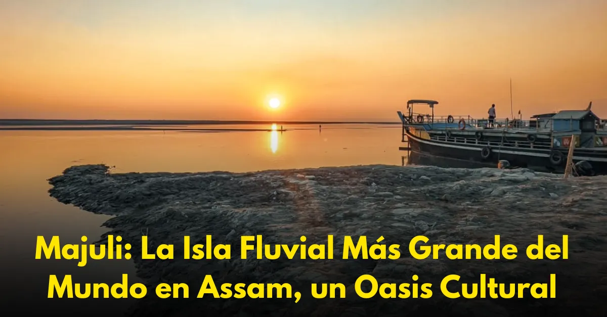 Majuli: La Isla Fluvial Más Grande del Mundo en Assam, un Oasis Cultural